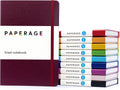PAPERAGE Lined Journal Notebook 10 Pack (Bright Rainbow) - Durable