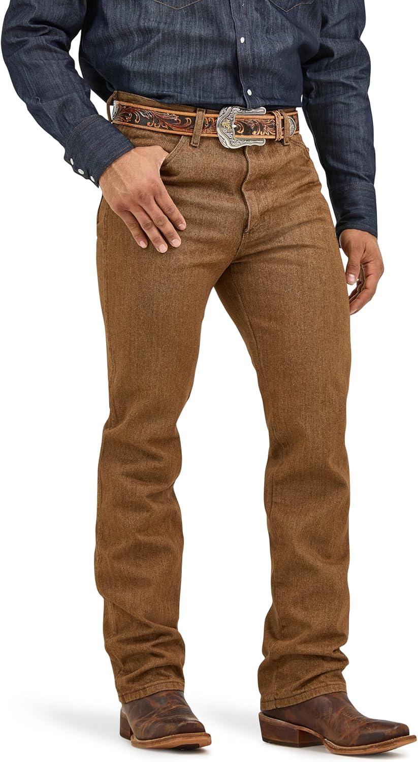 Wrangler Men's Cowboy Cut Rigid Slim Fit Jean for Authentic Style