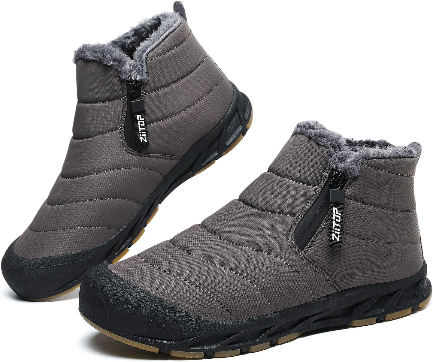 Snow Boots Mens Waterproof Winter Boots for Cold Weather Comfort