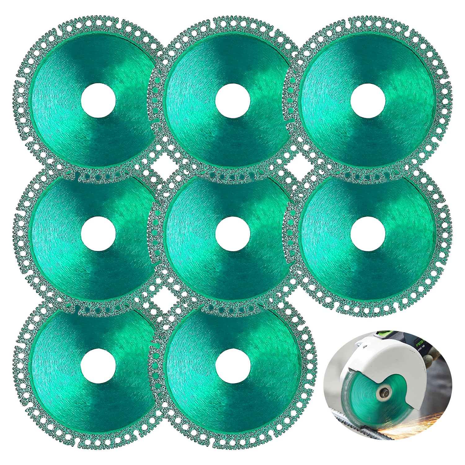 Omaky 4 Inch Indestructible Cutting Disc Set