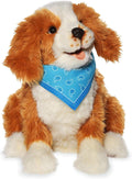 Freckled Pup Brown and White Companion Pet - Lifelike Interactive