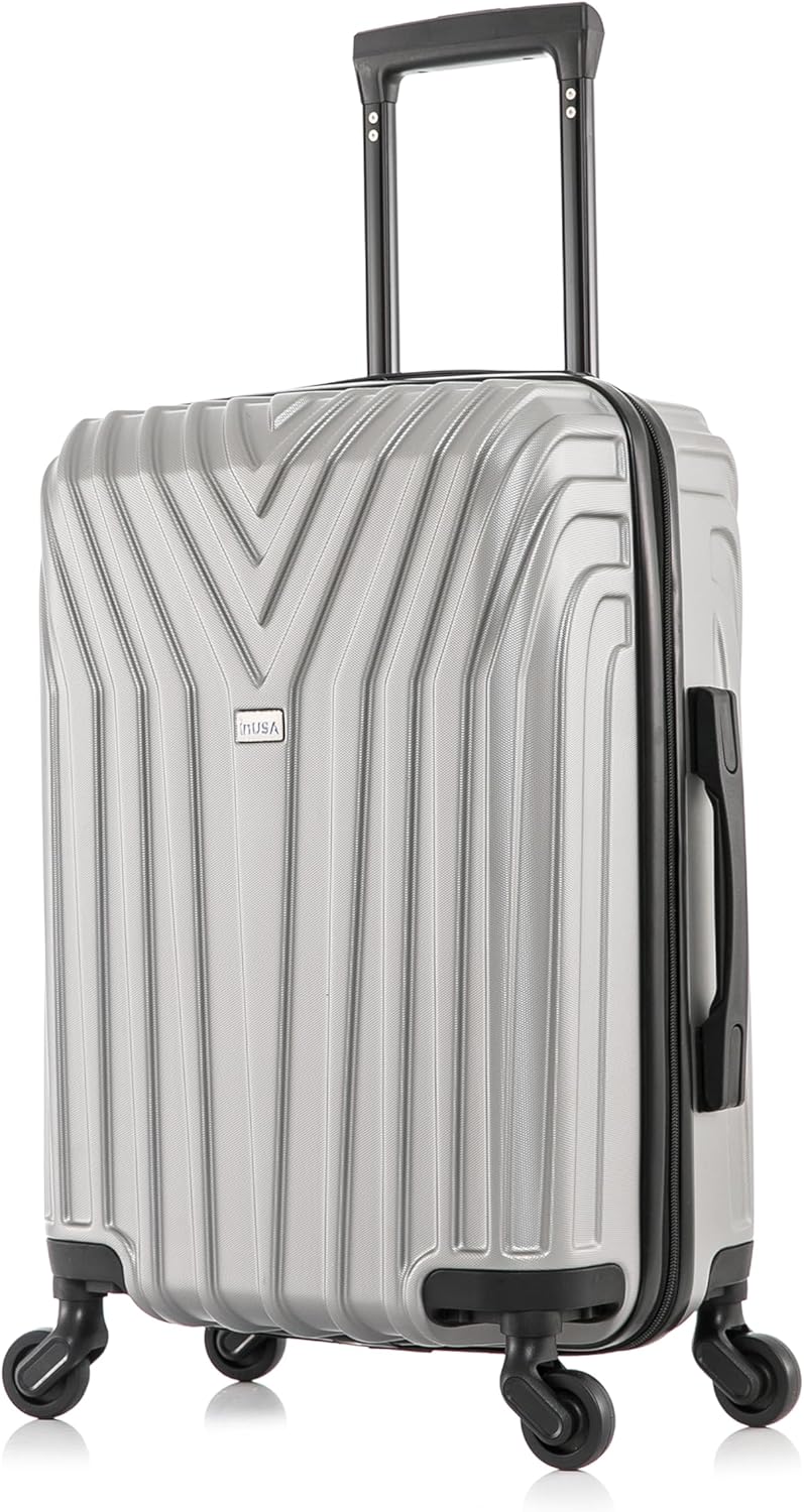 InUSA VASTY Luggage with Spinner Wheels for Effortless Travel
