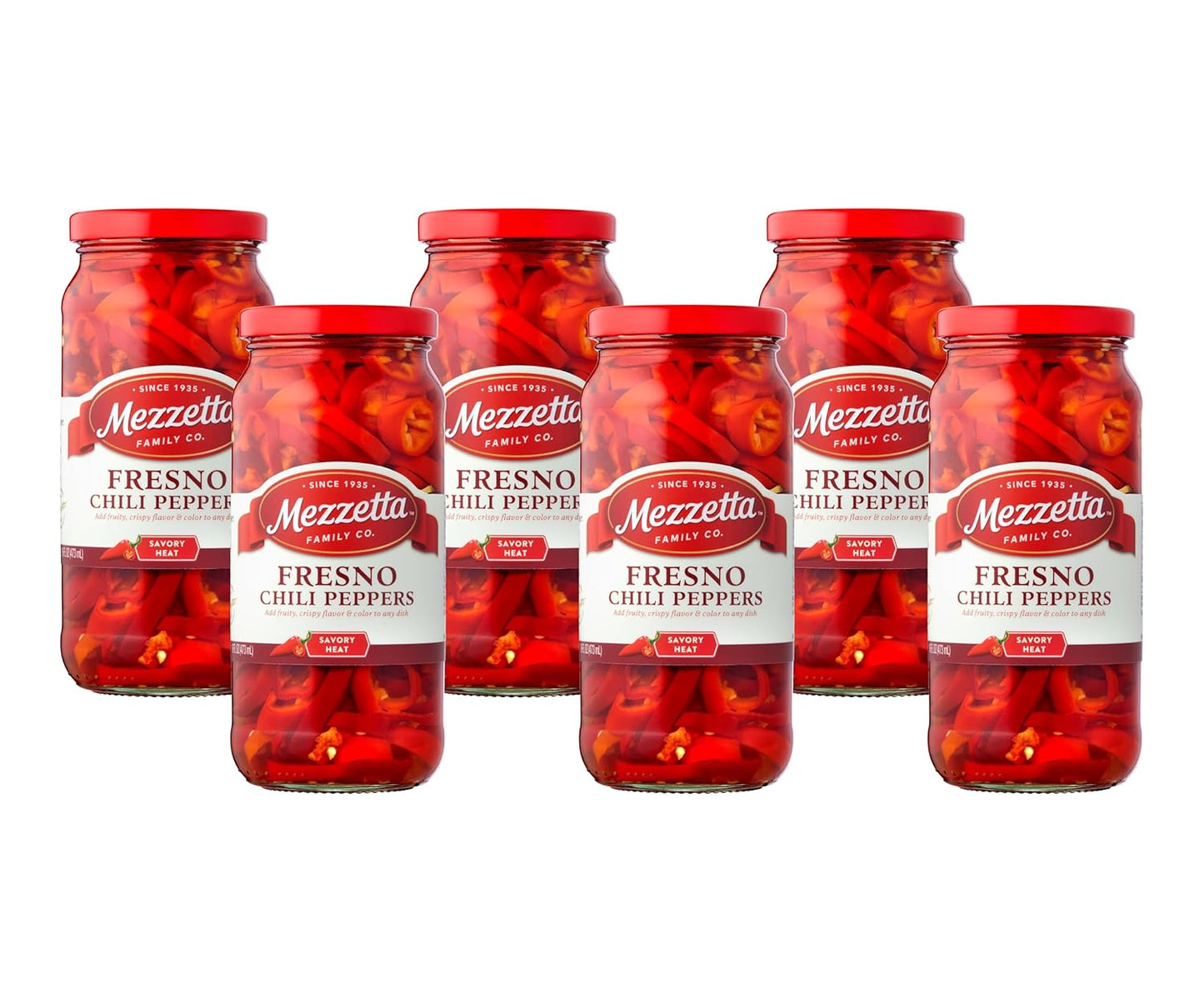 Fresno Chili Peppers in 16 Oz Jars for Flavorful Dishes