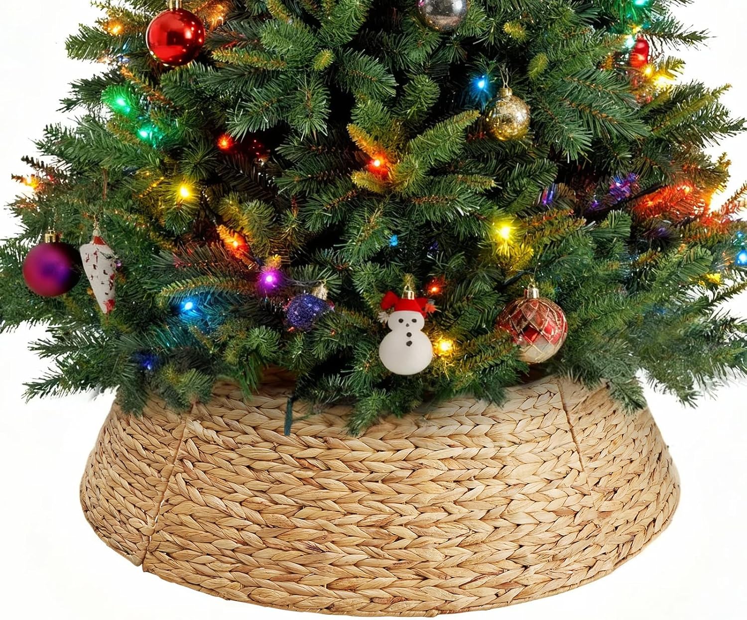 Elegant 36in Christmas Tree Collar for 8-11ft Trees