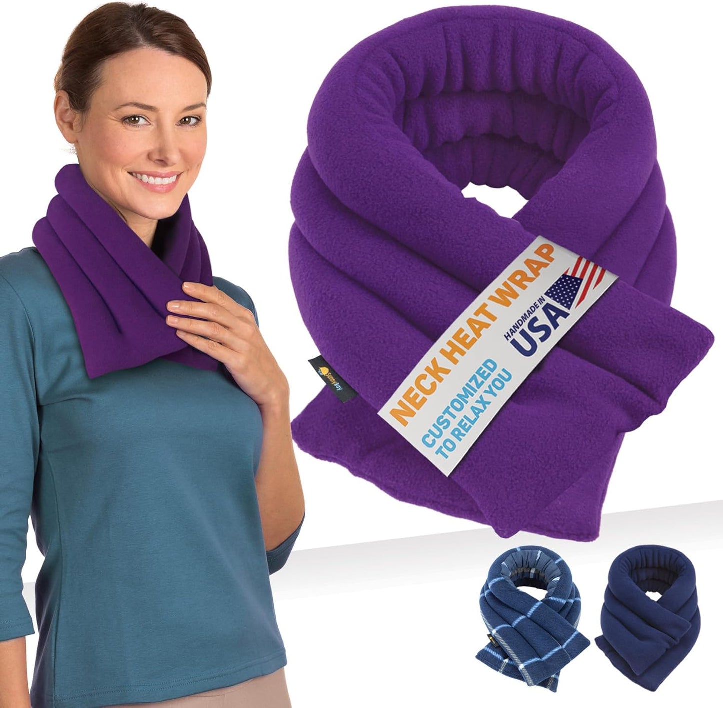 SunnyBay Neck & Shoulder Wrap: Moist Heat Therapy