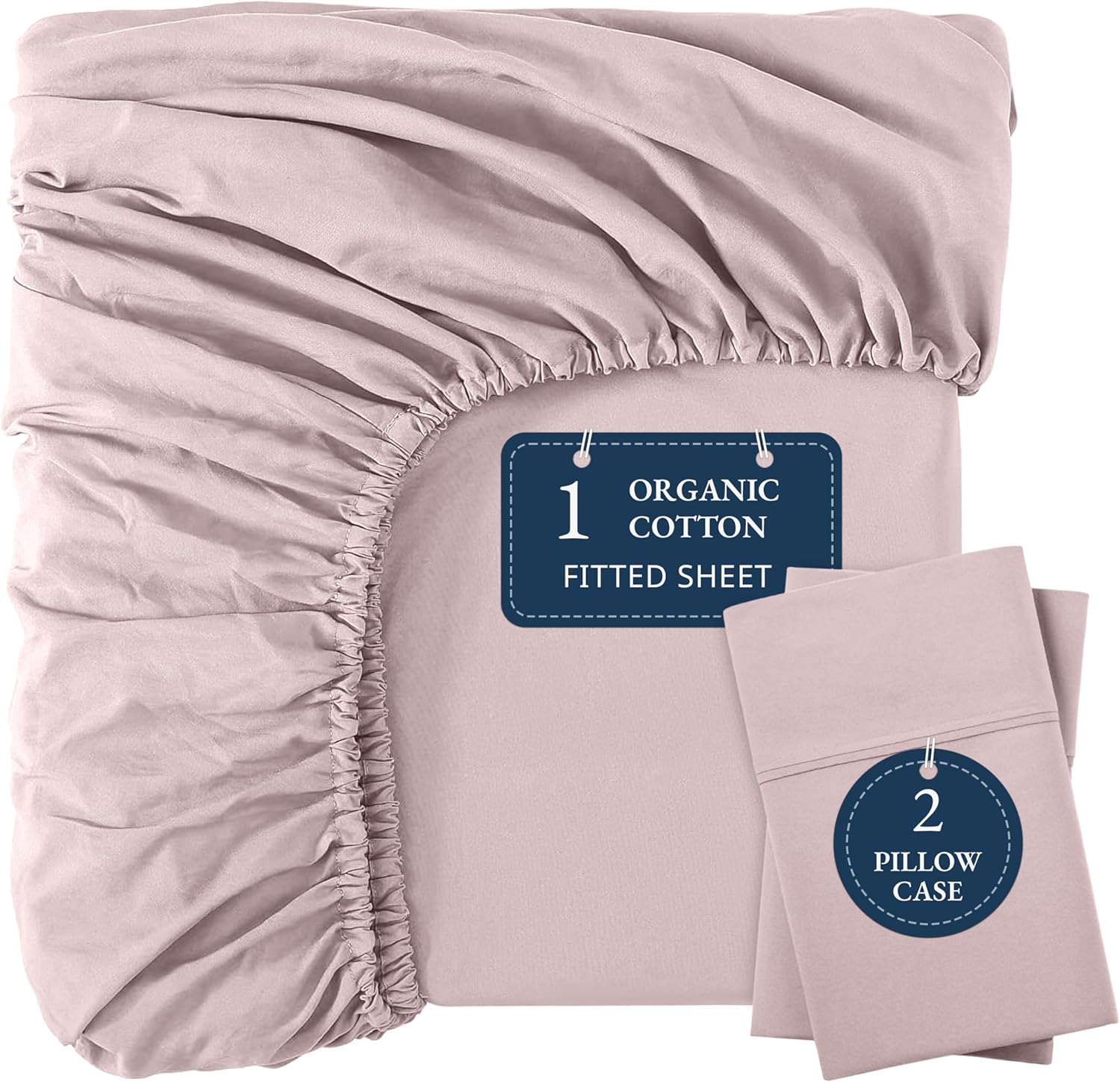 Lane Linen Twin XL Fitted Sheet Set for Ultimate Comfort