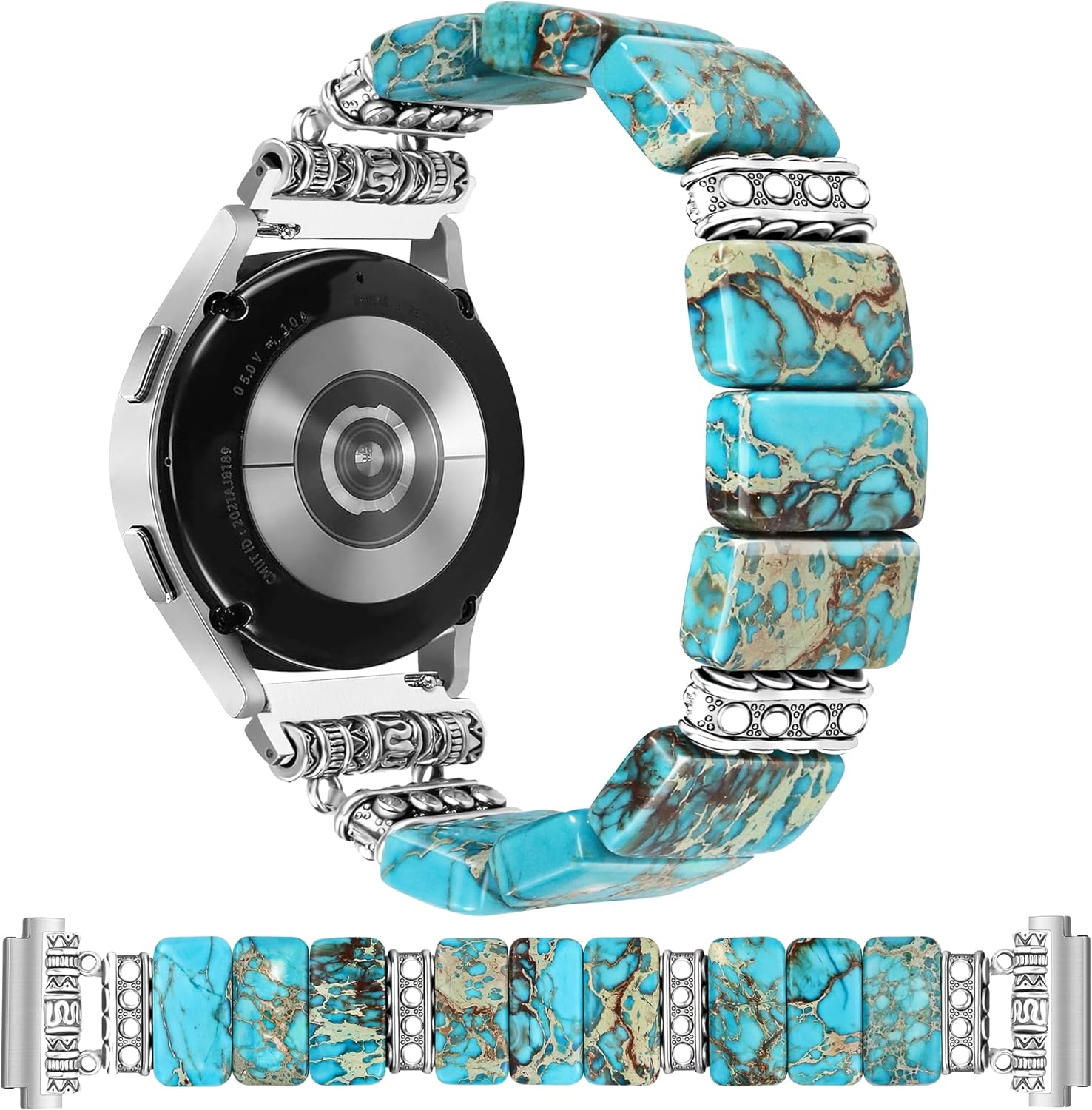 Boho Stone Bracelet Band for Galaxy Watch - 20mm