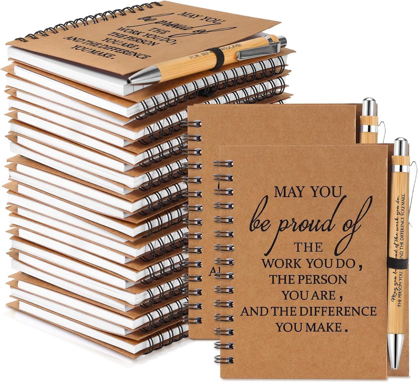 Employee Appreciation Gifts with Notebooks and Pens for Staff
