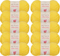 10 Skeins Sensy Softee Baby Yarn 275yd - Soft, Anti-pill Bundle