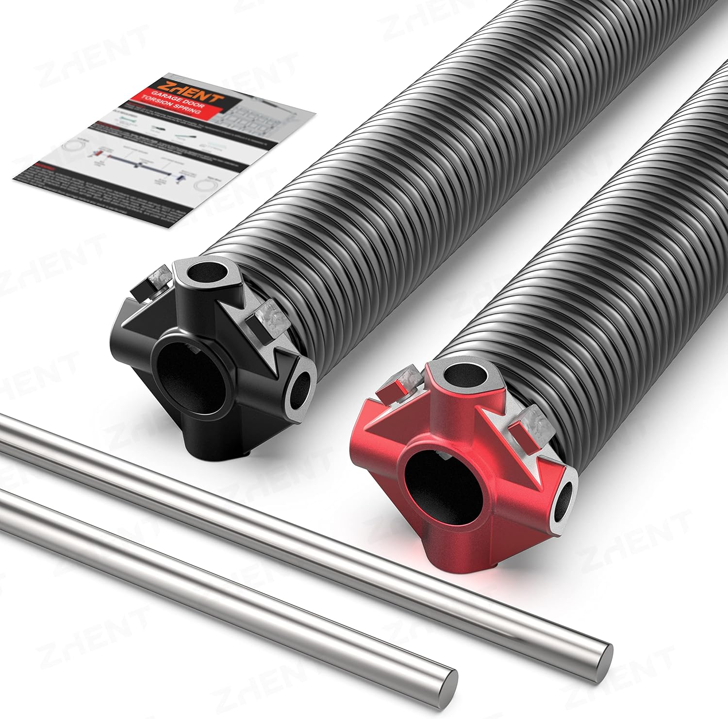 High Quality Garage Door Torsion Springs with Non-Slip Bars