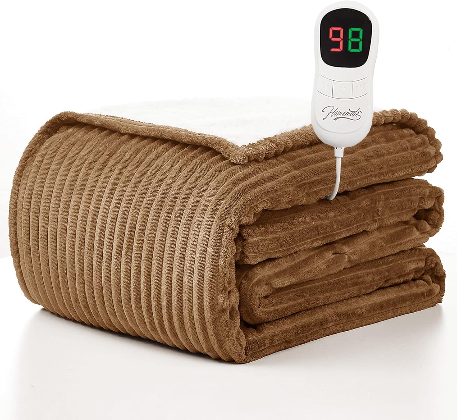 Homemate Electric Heated Blanket Twin Size for Ultimate Comfort