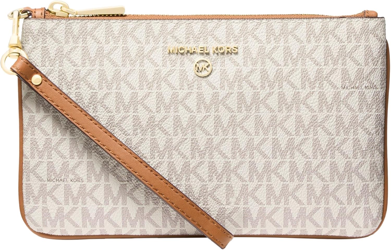 Michael Kors Jet Set Charm Medium Top-Zip Wristlet for Style