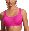 Women's High Impact Underwire Sports Bra High Support for Large Bust