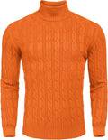 Men's Slim Fit Turtleneck Sweater - Warm, Soft Slim Fit