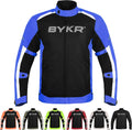 BYKR Mesh Motorcycle Jacket For Men - Breathable CE Armored Protection
