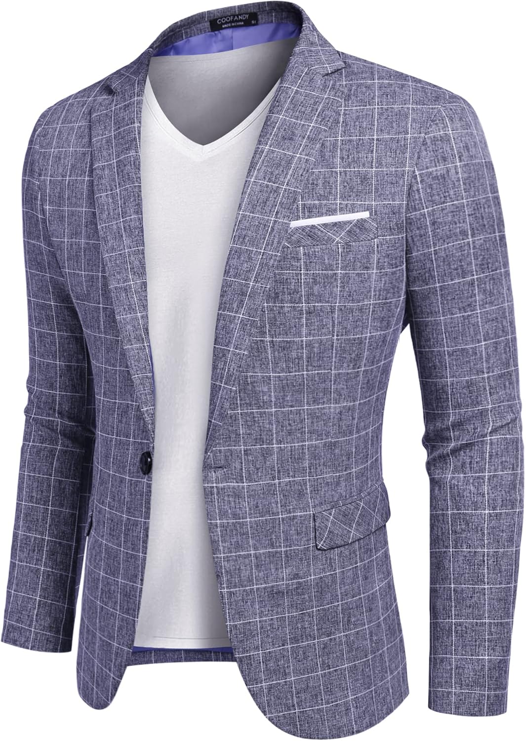 COOFANDY Men's Slim Fit Blazer for Casual and Formal Wear