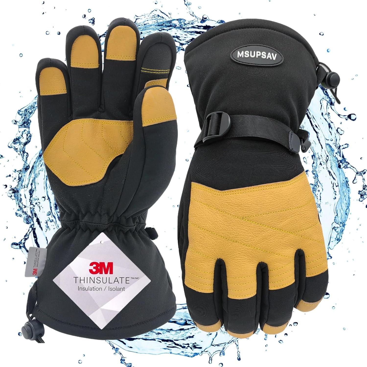 Waterproof Ski Gloves - Ultimate Winter Warmth