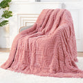 Sherpa Fleece Adult Weighted Blanket for Cozy Sleep and Relaxation
