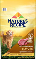 Natures Recipe Mature Lamb & Brown Rice Dog Food - Senior Support