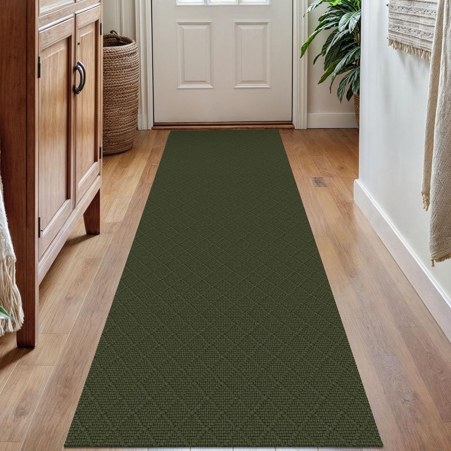 KOZYFLY Runner Rug 2x7 Ft Washable Non Slip for Hallways