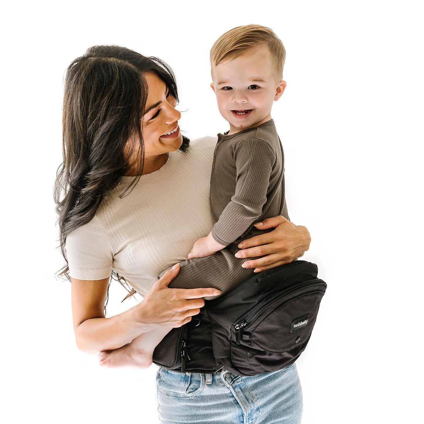 TushBaby Hip Seat Baby Carrier - Shark Tank Winner!