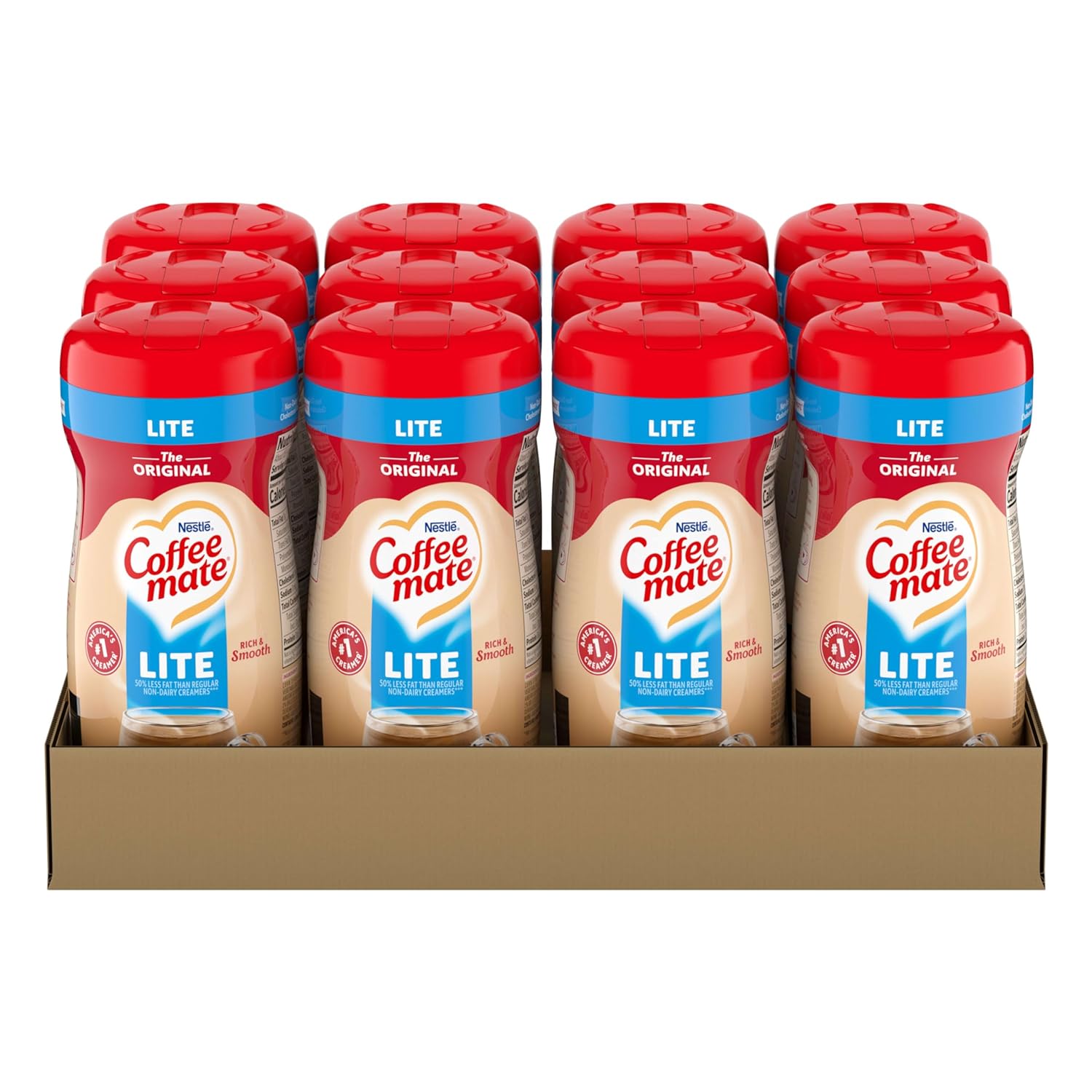 Non-Dairy Original Lite Coffee Creamer 11 oz - Pack of 12