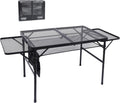 Nice C Folding Grill Table Camping Table - Adjustable Height & Flip