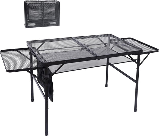 Nice C Folding Grill Table for Camping and Tailgating Fun