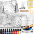 Gel Candle Wax Making Kit 6.6 lb Jelly Wax with Wicks & Dye - DIY
