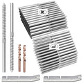 Swage Lag Screws for Wood Posts - T316 Stainless Steel Kit