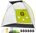 SAPLIZE Impact-Resistant Golf Net: Stable & Spacious