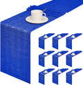 Sequin Table Runner 12 x 72 in 10 Pack Royal Blue - Event Ready