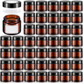 Layhit 60pcs 2 oz Glass Jars with Lids Bulk - Travel Cosmetic Jars