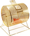 GSE Games & Sports Expert Raffle Drum - Professional Brass Ticket