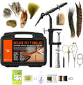 Fly Tying Kit Deluxe Vise & Tools - Complete Starter
