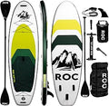 10 ft 6 in Inflatable Paddle Board with 350 lb Capacity - Stable