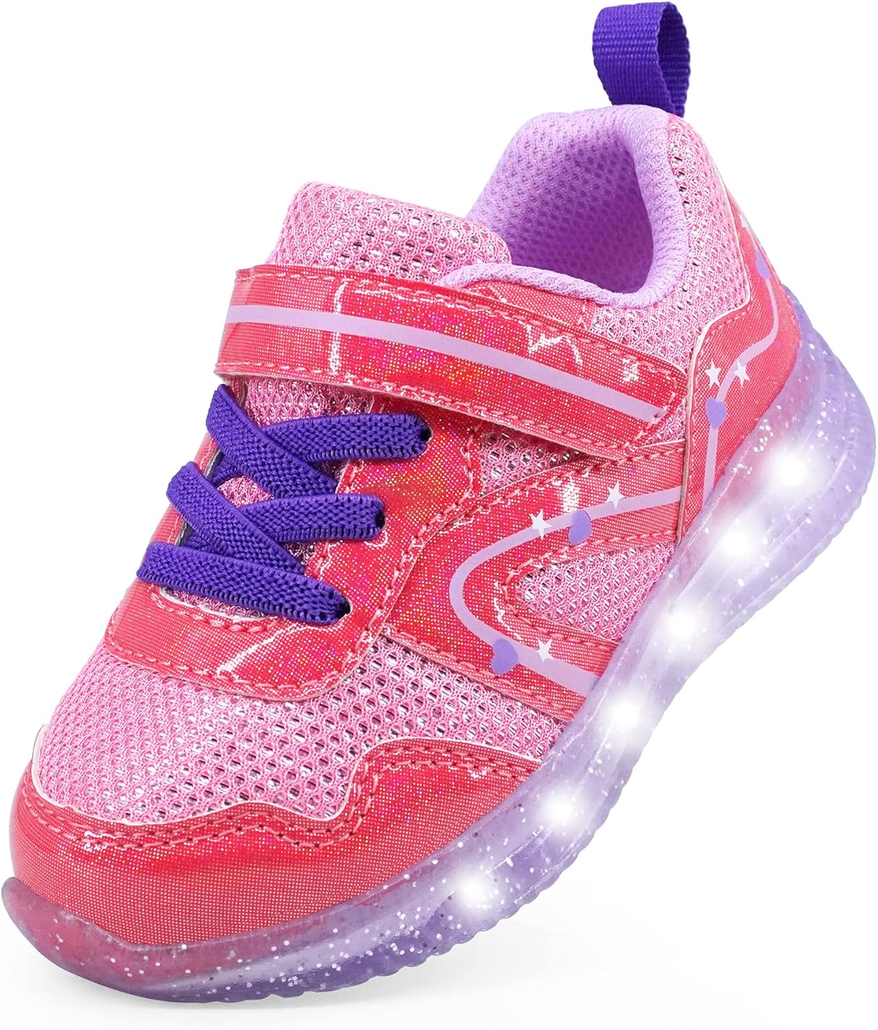 Toddler Light Up Shoes with Breathable Mesh for Kids Fun