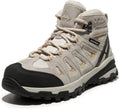 NORTIV 8 Women's Waterproof Hiking Boots - Suede Trail Comfort