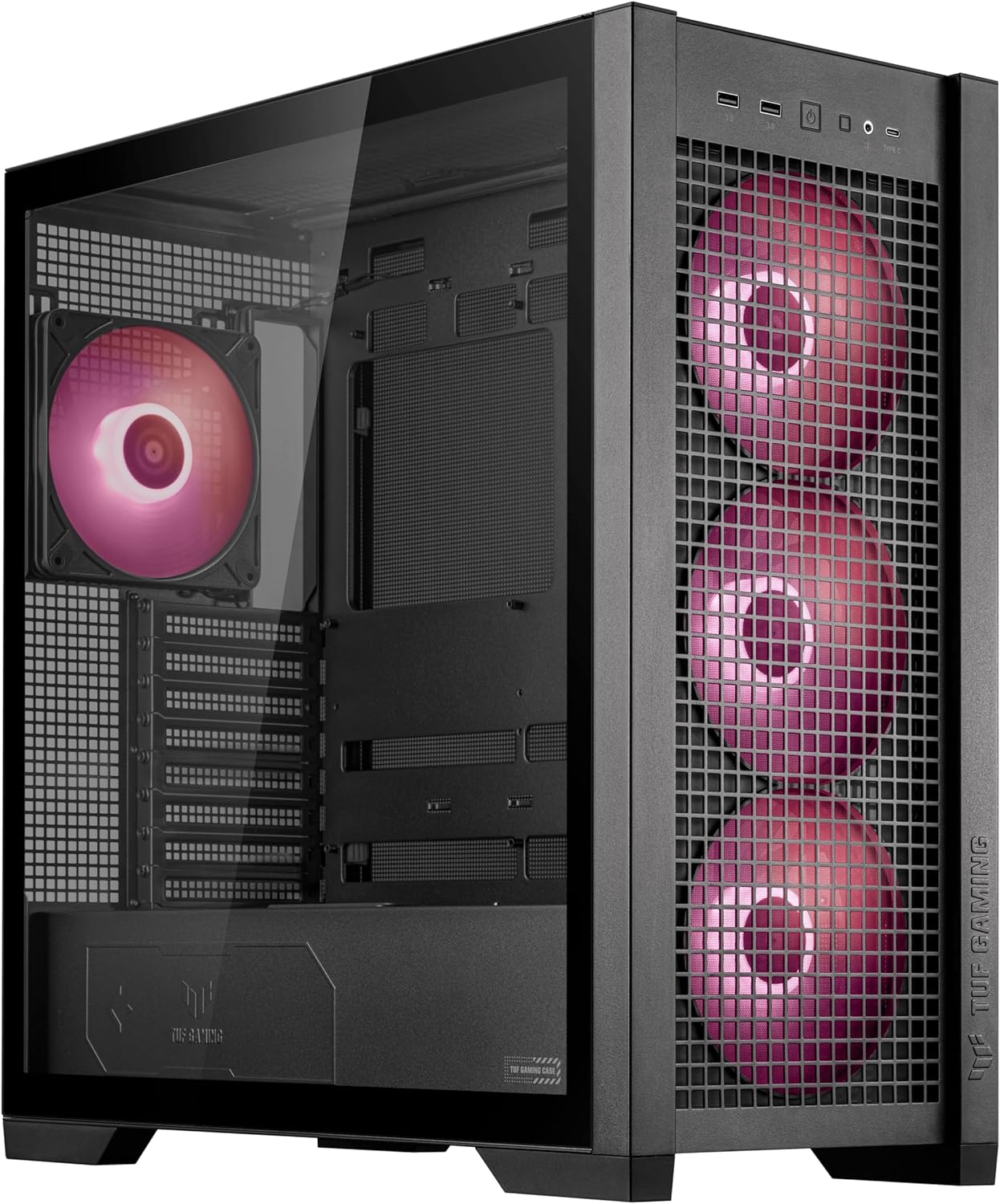 ASUS TUF Gaming GT302 ARGB Mid-Tower Case for Gamers