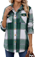 Zeagoo Women's Fleece Sherpa Jacket - Cozy Lined Flannel Shacket Coats