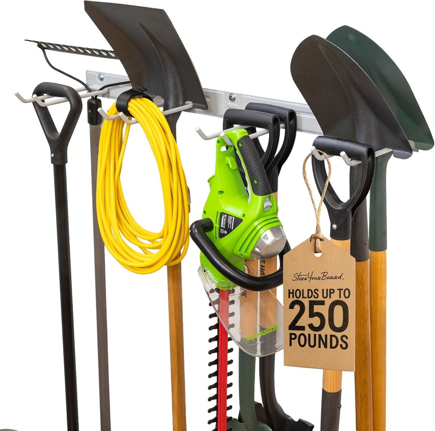 Wall-Mounted Tool Organizer for Garage Storage Solutions