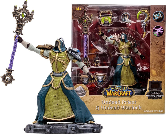 McFarlane WoW Undead Priest Toy 1:12 Scale Figure