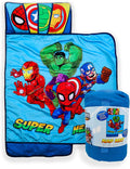 Kids Nap Mat with Pillow & Blanket - Avengers Microfiber Nap Mat
