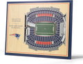 YouTheFan NFL 5-Layer StadiumView Wall Art - Detailed 3D Stadium