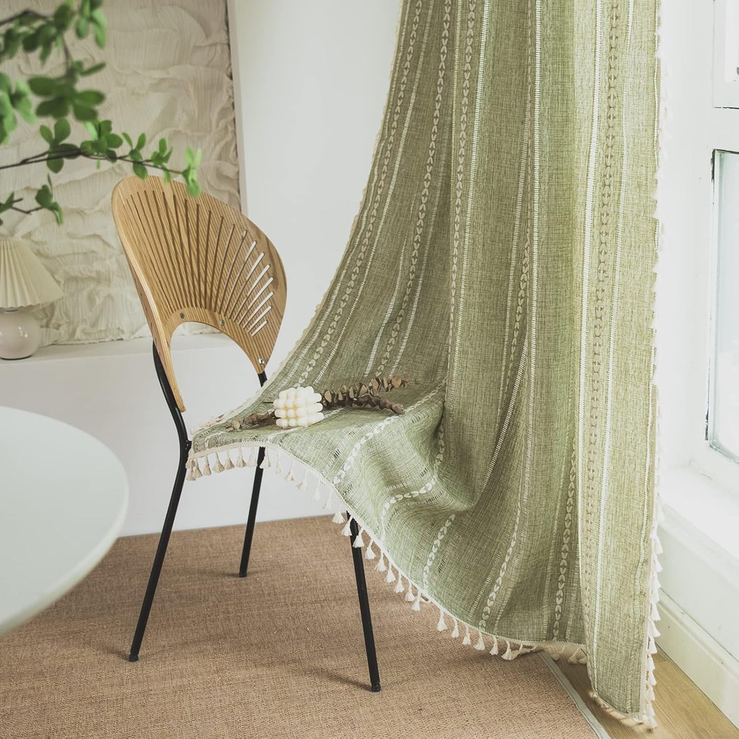 Sutuo Home Boho Curtains for Bedroom Living Room 108 in Long