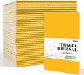 36 Pack Soft Cover Journal Bulk - Yellow A5 Lined Notebooks for Notes