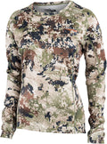 SITKA Women's Camo Long Sleeve - Stay Comfortable All Day