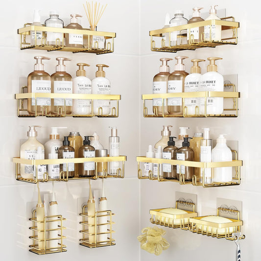 10 Pack Shower Caddy Organizer Rack Shelf for Inside Shower
