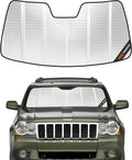 Windshield Sun Shade for Jeep Grand Cherokee 2008-2010 - Custom Fit