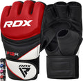 RDX MMA Gloves Grappling Sparring - Durable Maya Hide Protection